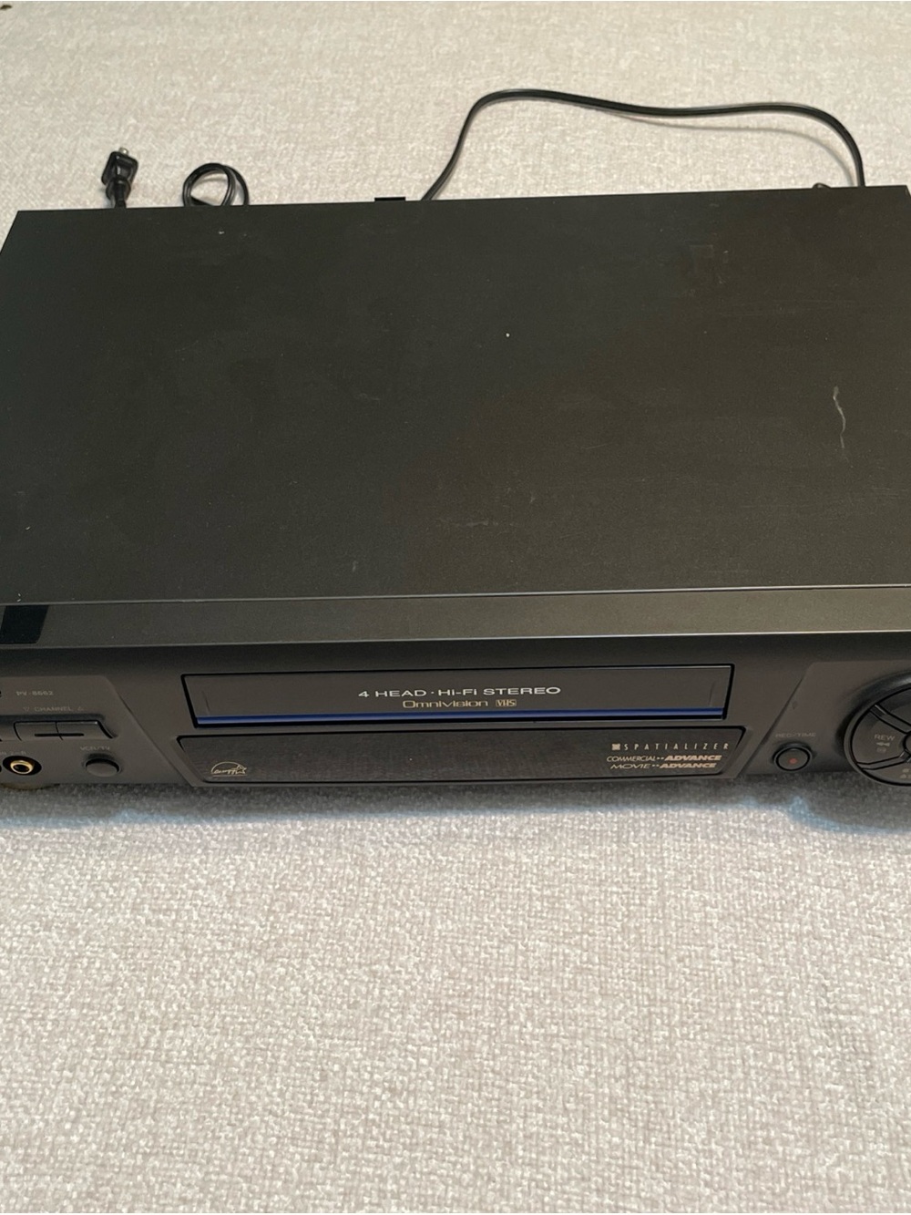 Panasonic PV-8662 Blue Line VCR 4-Head Omnivision w/ Remote SEE DESCRIPTION